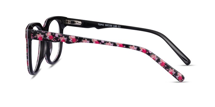 Topic Floral Acetate Eyeglass Frames from EyeBuyDirect