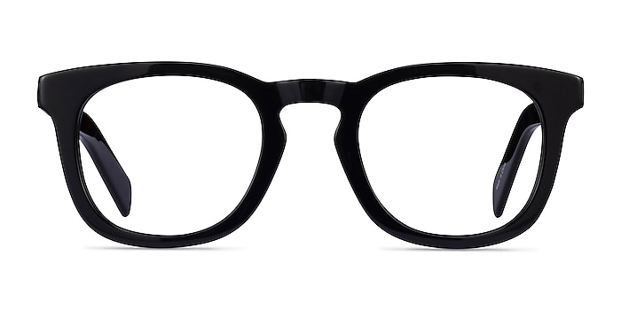 Austral Black Acetate Eyeglass Frames from EyeBuyDirect