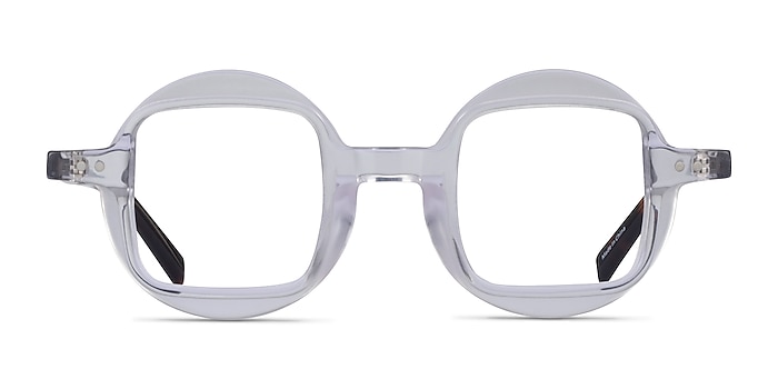Serrano Clear Tortoise Acetate Eyeglass Frames from EyeBuyDirect