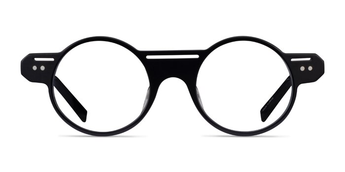 Marengo Noir Acétate Montures de lunettes de vue d'EyeBuyDirect