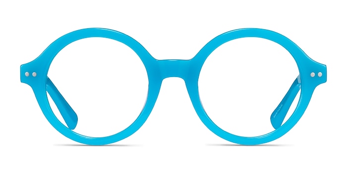 Disco Turquoise Acétate Montures de lunettes de vue d'EyeBuyDirect