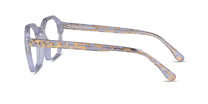Famous Clear Gold Acetate Eyeglass Frames from EyeBuyDirect