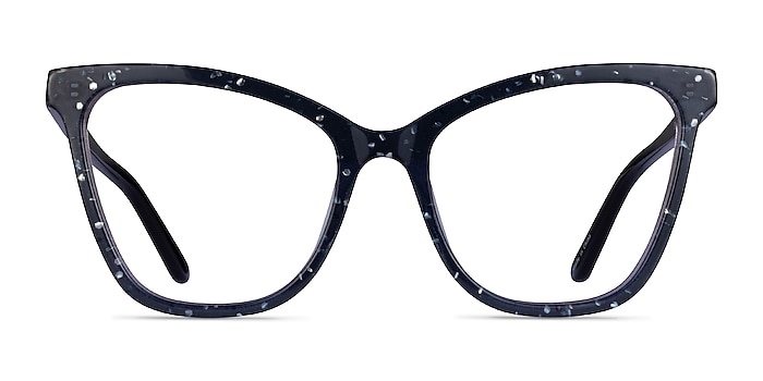 Mind Gray Black Acetate Eyeglass Frames from EyeBuyDirect