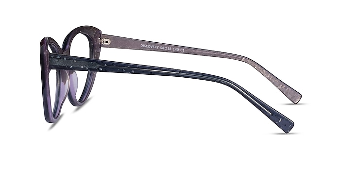 Discovery Gray Acetate Eyeglass Frames from EyeBuyDirect