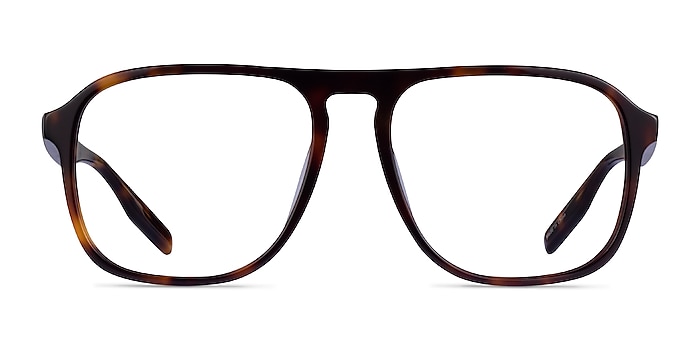 Downtown Tortoise Acetate Eyeglass Frames from EyeBuyDirect