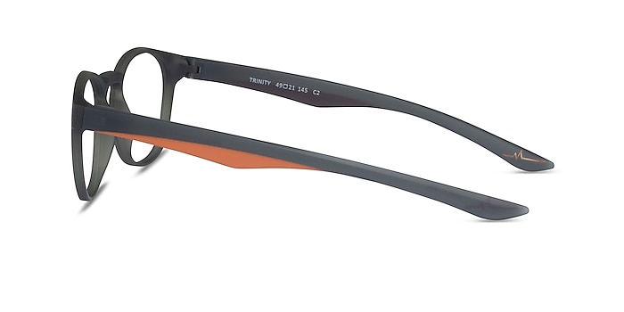 Trinity Matte Olive Plastic Eyeglass Frames from EyeBuyDirect