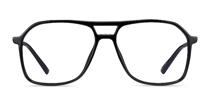Encode Noir Plastique Montures de lunettes de vue d'EyeBuyDirect
