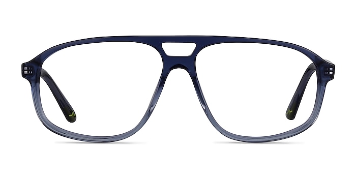 Volt Clear Blue Acétate Montures de lunettes de vue d'EyeBuyDirect