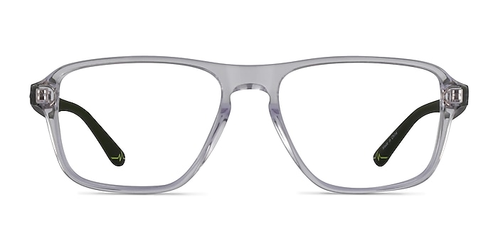 Euclid Clear Plastic Eyeglass Frames from EyeBuyDirect