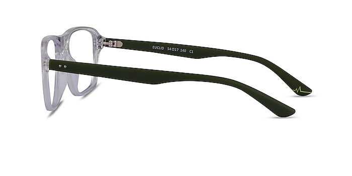 Euclid Transparent Plastique Montures de lunettes de vue d'EyeBuyDirect