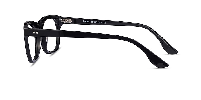 Smoky Black Acetate Eyeglass Frames from EyeBuyDirect