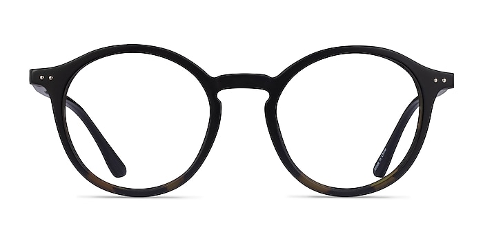 Piston Black Tortoise Plastic Eyeglass Frames from EyeBuyDirect