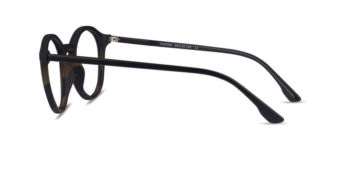 Piston Black Tortoise Plastique Montures de lunettes de vue d'EyeBuyDirect