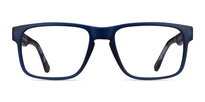 Terrain Navy Floral Plastique Montures de lunettes de vue d'EyeBuyDirect