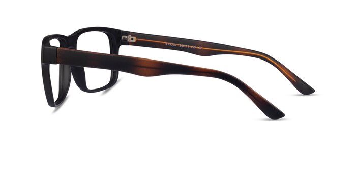 Terrain Black Tortoise Plastique Montures de lunettes de vue d'EyeBuyDirect