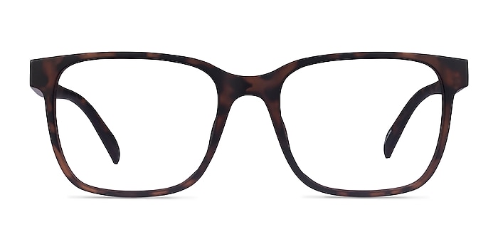 Alder Matte Tortoise Plastic Eyeglass Frames from EyeBuyDirect