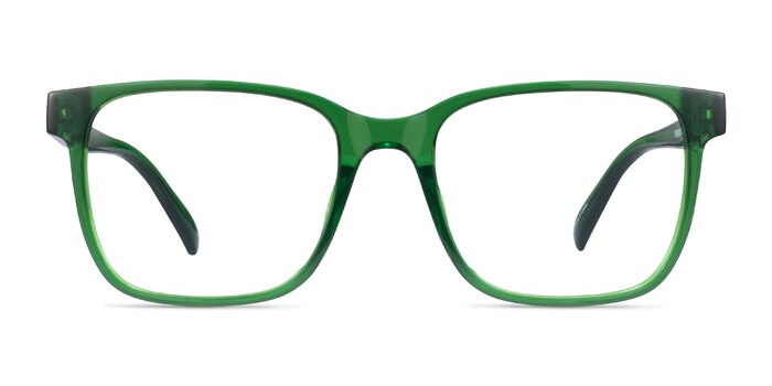 Alder Clear Green Éco-responsable Montures de lunettes de vue d'EyeBuyDirect