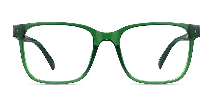 Alder Clear Green Plastic Eyeglass Frames from EyeBuyDirect