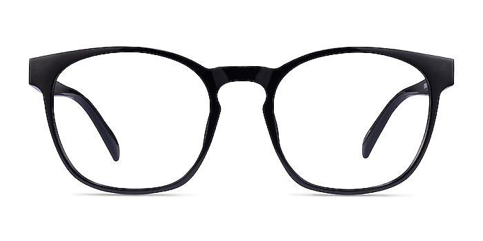 Oakwood Black Plastic Eyeglass Frames from EyeBuyDirect