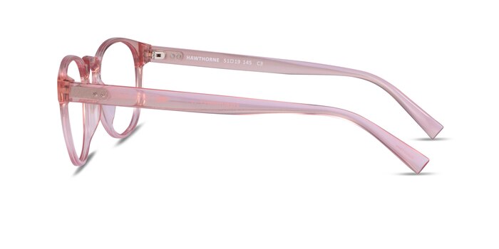 Hawthorne Clear Nude Éco-responsable Montures de lunettes de vue d'EyeBuyDirect