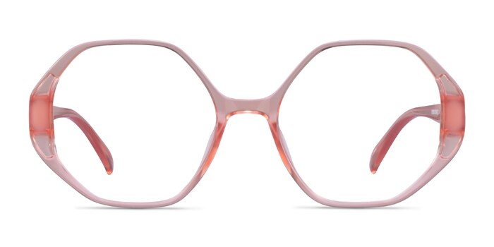 Cypress Clear Nude Éco-responsable Montures de lunettes de vue d'EyeBuyDirect