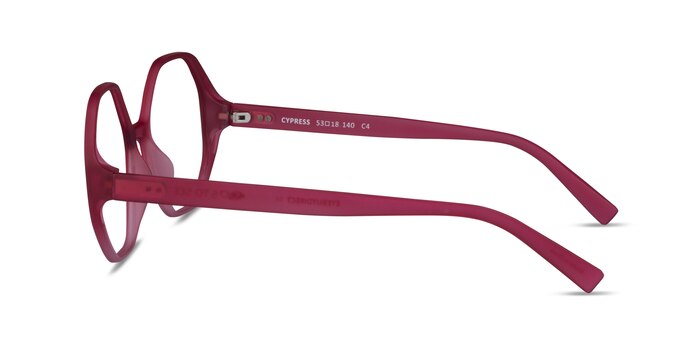 Cypress Matte Red Éco-responsable Montures de lunettes de vue d'EyeBuyDirect