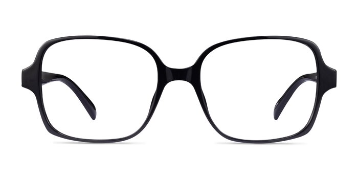 Poplar Noir Éco-responsable Montures de lunettes de vue d'EyeBuyDirect