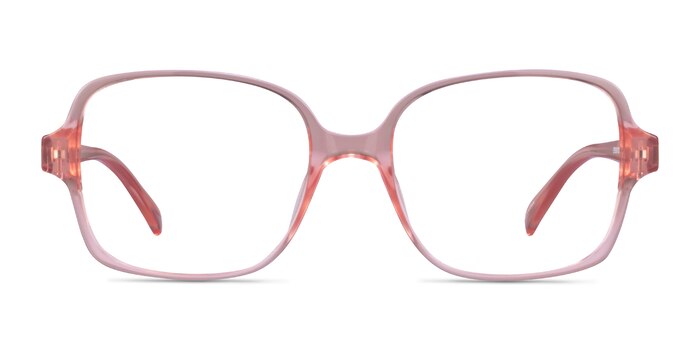 Poplar Clear Nude Eco-friendly Eyeglass Frames from EyeBuyDirect