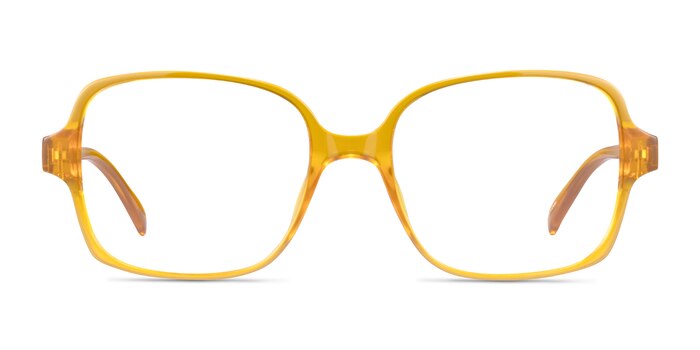 Poplar Clear Yellow Éco-responsable Montures de lunettes de vue d'EyeBuyDirect