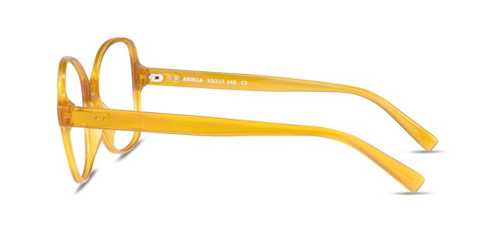 Arolla Clear Yellow Éco-responsable Montures de lunettes de vue d'EyeBuyDirect