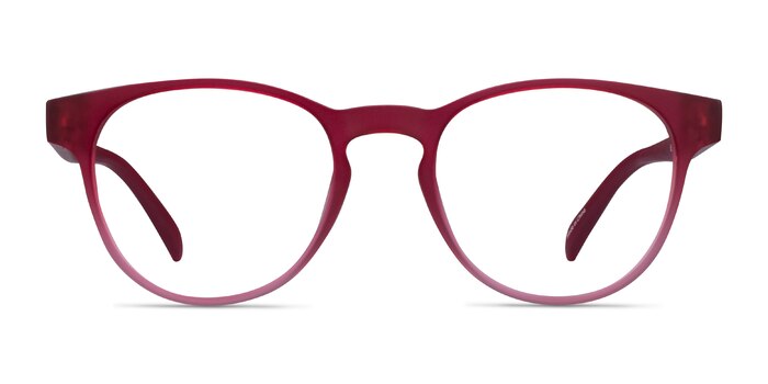 Osier Matte Red Eco-friendly Eyeglass Frames from EyeBuyDirect