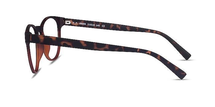 Osier Matte Tortoise Brown Plastic Eyeglass Frames from EyeBuyDirect
