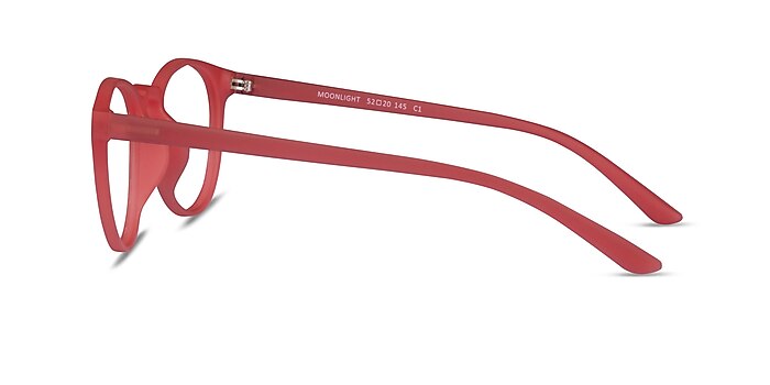 Moonlight Matte Red Plastic Eyeglass Frames from EyeBuyDirect