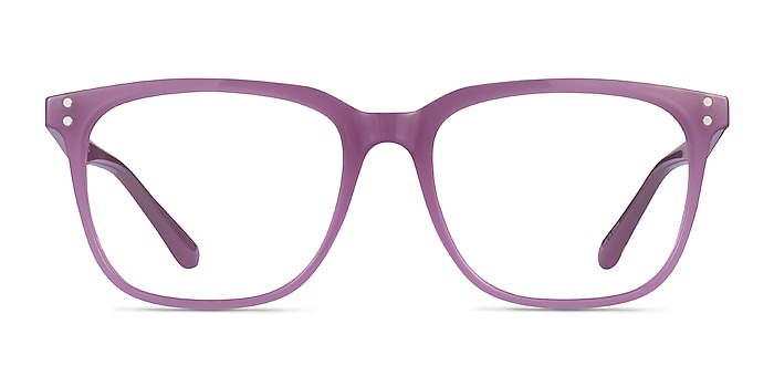Lunar Gaze Purple Plastic Eyeglass Frames from EyeBuyDirect