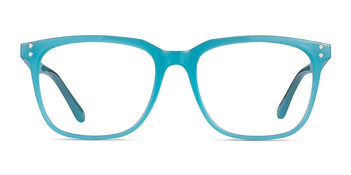Lunar Gaze Bleu Plastique Montures de lunettes de vue d'EyeBuyDirect