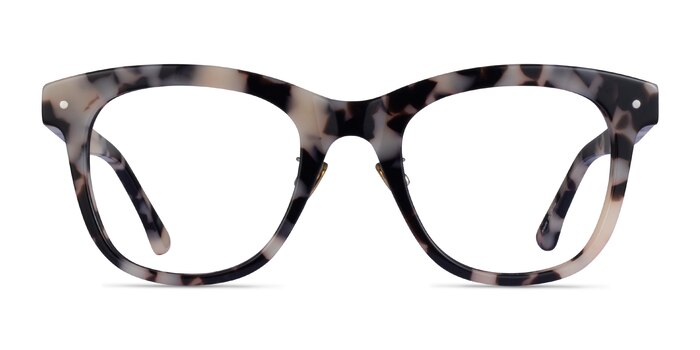 Coqueline Square Ivory Tortoise Glasses for Women | Eyebuydirect