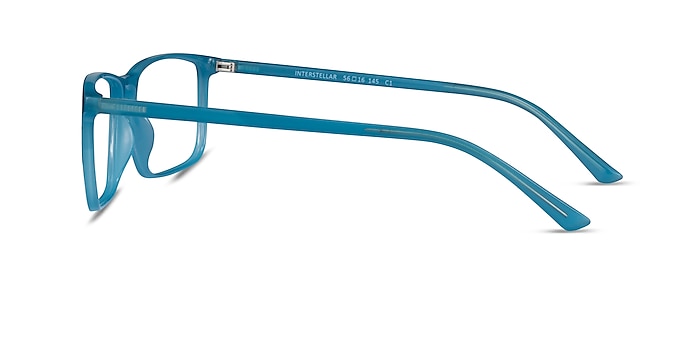 Interstellar Teal Plastic Eyeglass Frames from EyeBuyDirect