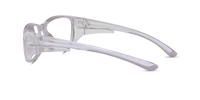 Furnace Clear Gray Plastic Eyeglass Frames from EyeBuyDirect