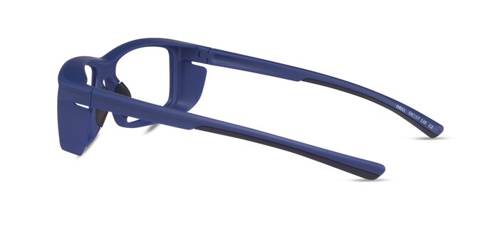 Drill Navy Black Plastique Montures de lunettes de vue d'EyeBuyDirect