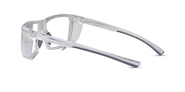 Cast Clear Gray Plastic Eyeglass Frames from EyeBuyDirect