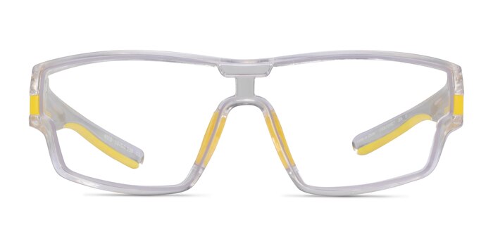 Weld Clear Yellow Plastic Eyeglass Frames from EyeBuyDirect