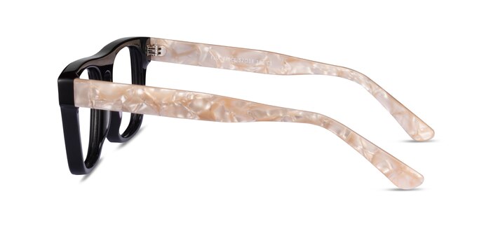 Fluoresce Black Champagne Acétate Montures de lunettes de vue d'EyeBuyDirect