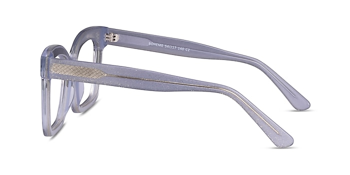 Boheme Shiny Gray Acetate Eyeglass Frames from EyeBuyDirect