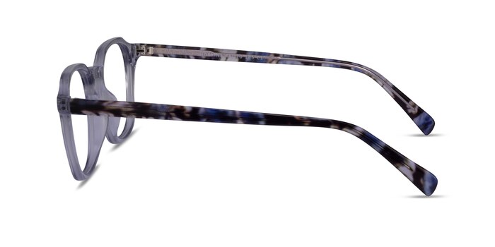 Hopkins Clear Purple Floral Acétate Montures de lunettes de vue d'EyeBuyDirect