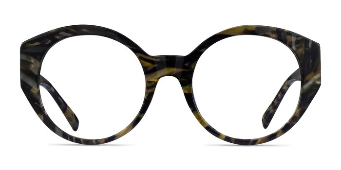 Dara Fleuries Acétate Montures de lunettes de vue d'EyeBuyDirect
