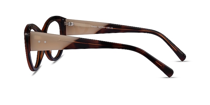 Rhea Tortoise Acetate Eyeglass Frames from EyeBuyDirect