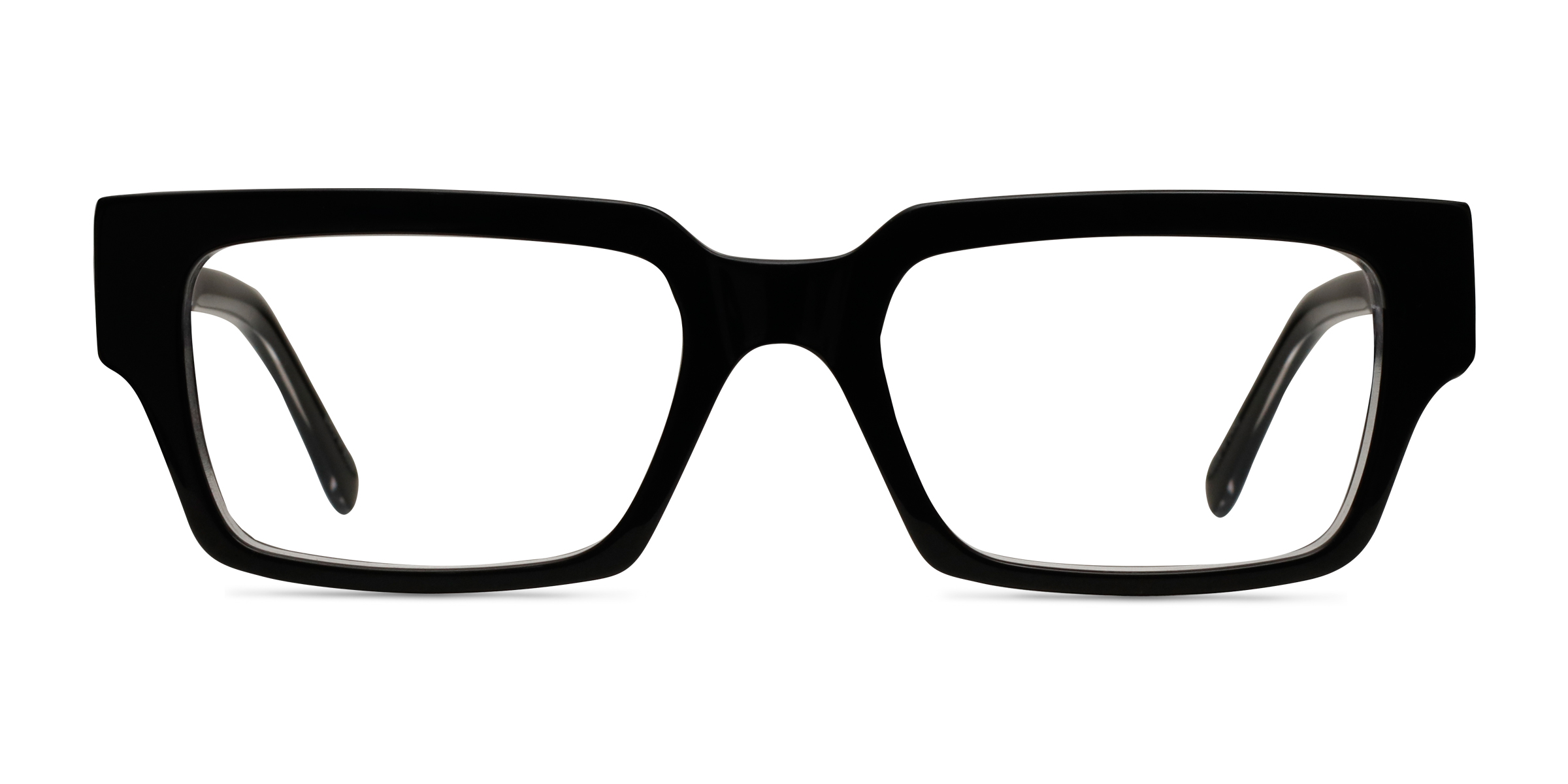 Rand Rectangulaire Noir Monture de vue Pour Hommes
