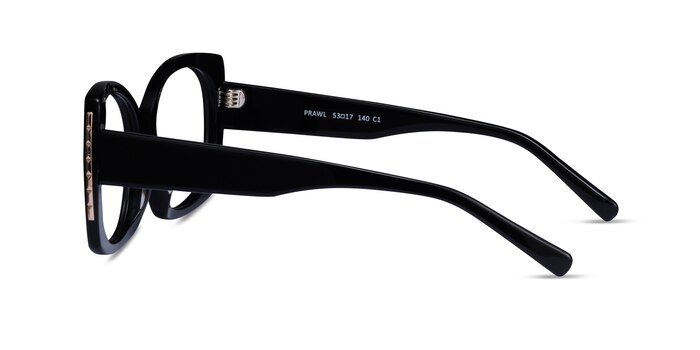 Prawl Black Acetate Eyeglass Frames from EyeBuyDirect