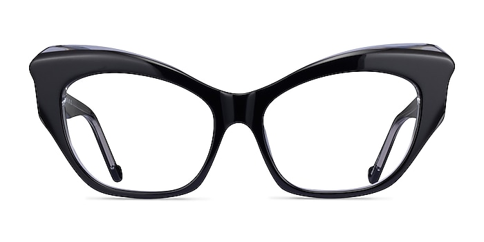 Role Black Acetate Eyeglass Frames from EyeBuyDirect