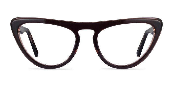Korat Burgundy Acétate Montures de lunettes de vue d'EyeBuyDirect